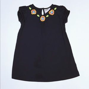 Hanna Andersson Navy Appliqué Dress - 90 (3)